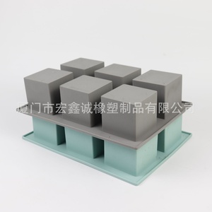 6cm Large <b>Silicone</b> Ice Cube Mold 6-Hole Whiskey Ice-Making <b>Tool</b> with Easy Release - Product Image 2