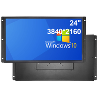 Écran LED LCD industriel Zhixianda 27 32 pouces 3840*2160 4K, cadre ouvert, montage sur panneau VESA, nouvelle série tactile pour entreprises
