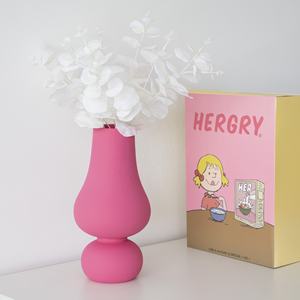 Personalizzato all'ingrosso irregolare moderno stile nordico <span class=keywords><strong>rosa</strong></span> rosso vasi <span class=keywords><strong>in</strong></span> ceramica casa Hotel decorazione ornamento vasi <span class=keywords><strong>in</strong></span> ceramica per la casa Deco - Product Image 2