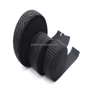 Tùy Chỉnh Mềm Vải In Silicone Ban Nhạc Đàn Hồi Dây Thắt Lưng Băng Băng Cho Quần Áo Quần - Product Image 4