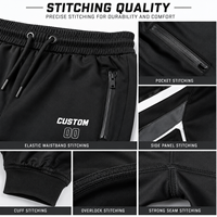 Celana jogger pria berkualitas baik, cepat kering, berbahan katun/fleece, bernapas, harga terjangkau, desain bisa custom.