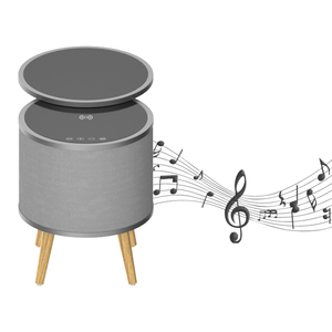 Thông Minh Quay Loa Siêu Trầm Bass Loa Bàn Cạnh Giường Ngủ Không Dây Sạc <span class=keywords><strong>Bluetooth</strong></span> Loa - Product Image 2