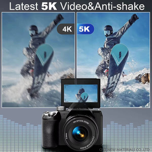 Cámara Digital DSLR OEM con Batería de Litio de 2000 mAh, Zoom Óptico de 16x, 64MP, Estabilización Óptica de 5K, Captura de Video, Memoria de 256GB, Pantalla de 2 Pulgadas - Product Image 3