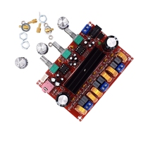 Amplificateur de son numérique 2.1 canaux Xh-M139 100W 12V-24V à large plage de tension, circuit de subwoofer audio, carte amplificateur 100 watts Tpa3116D2