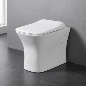 Design moderne mural monobloc WC Closestool Toilette Filigrane Lavage Porcelaine Salle de bain Sanitaire - Product Image 1