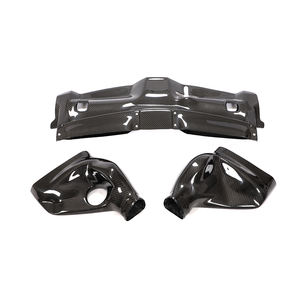 Sistema di prese d'aria fredda W204 C63 in fibra di carbonio per Mercedes Benz W204 C63 AMG <span class=keywords><strong>incl</strong></span> Black Series 08-15 - Product Image 4