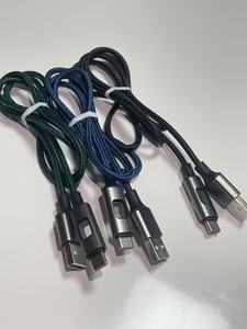 Câble <span class=keywords><strong>de</strong></span> charge rapide Micro USB tressé en nylon et aluminium pour téléphones <span class=keywords><strong>Galaxy</strong></span> <span class=keywords><strong>S</strong></span>, Android et tablettes – Connecteurs V8 et Type C - Product Image 6