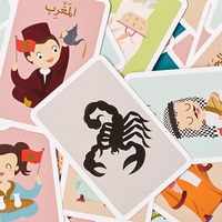 Cartes d'affirmation de pleine conscience personnalisées, imprimées, écologiques, durables, avec finition vernie, pour cadeaux familiaux et usage promotionnel