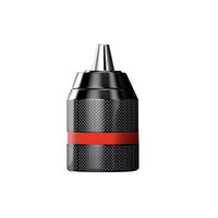 Mandrin de perceuse à serrage manuel, mandrin auto-serrant, accessoires d'outils, clé, interrupteur, lampe de poche, cliquet auto-serrant