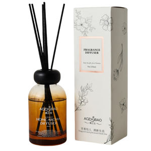 Difusor de caña de lujo para hoteles y restaurantes-Botella de vidrio de 200ml con aceites de caña, suministros de aromaterapia sin fuego - Product Image 2