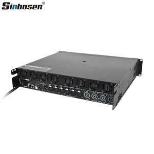 Sinbosen dsp10000q lớp td âm thanh video khuếch đại công suất 4x210 W/4ohm hệ thống âm thanh với bộ vi xử lý DSP - Product Image 2