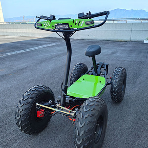 Scooter électrique tout-terrain 4x4 de 23 pouces avec suspension intégrale inclinable, chariot de chasse tout-terrain à 4 roues pour la neige - Product Image 1