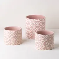 Yuanwang potes de plantas de porcelana, vasos e plantadores de porcelana para decoração de casa, plantas de cerâmica