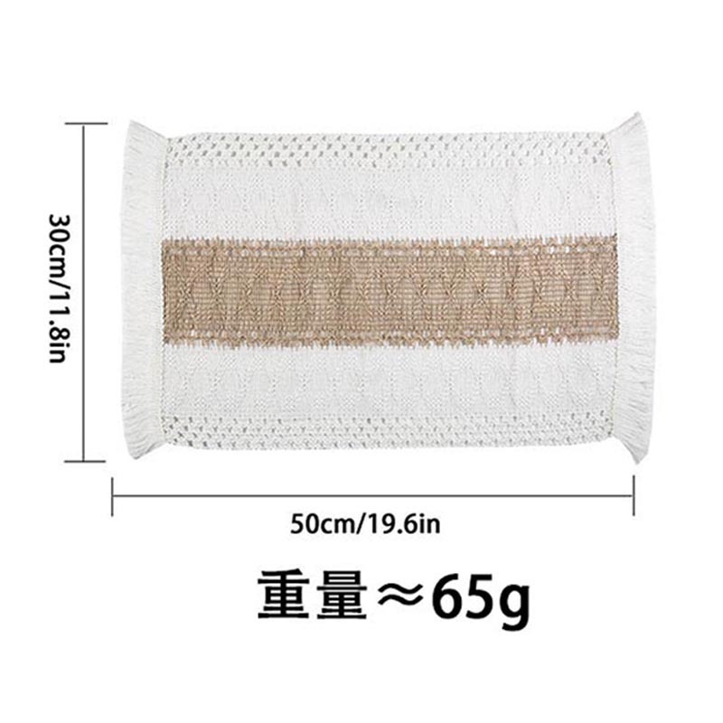 Set de table en lin et coton 50*30cm