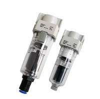 Séparateur de brouillard modulaire SMC AFM30-03D-D Série AFM30-A Port RC 3/8'' avec purge automatique NC Filtre de purification d'air pneumatique
