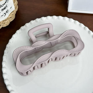 Pince à cheveux carrée de 12,5 cm style coréen, couleur bonbon, mate, antidérapante, à griffes de requin, accessoires de mode pour femmes - Product Image 2