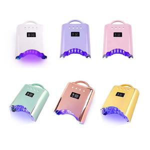 Lampe à ongles UV LED sans fil rechargeable 78W avec kit de perceuse à ongles pour manucure - Product Image 2