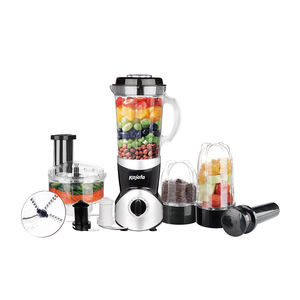 Licuadora multifunción de 500W con 2 y función de pulso Procesador de alimentos Licuadora <span class=keywords><strong>Electromenager</strong></span> Maison Mixeur - Product Image 4