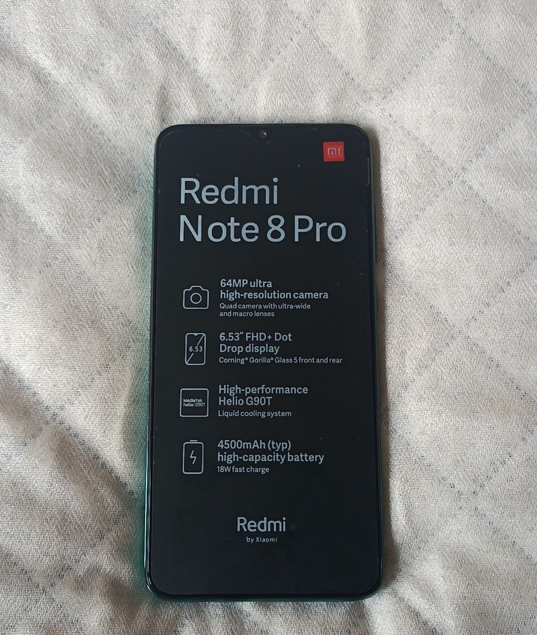Redmi Note 8 Pro 6GB 128GB - High Quality Refurbished