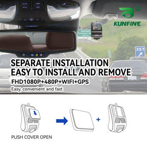 170 độ Dash Cam Wifi xe phù hợp với ẩn phổ a505tw DVR Dash Camera Xe GPS DVR Xe ghi lớp độ phân giải cao - Product Image 4