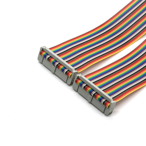 Dayanıklı Düz Tel Idc 2.54mm Aralıklı Gökkuşağı Şerit Kablo, Pcb ve Ev Aletleri Kablo Demeti için - Product Image 5