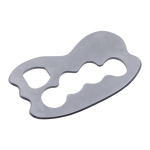 Herramienta de Masaje Gua Sha de Acero Inoxidable para Piernas, Brazos y Hombros, Mobilización de Tejidos Blandos, Fisioterapia, Raspador Muscular - Product Image 1
