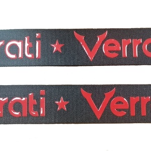 Dây Đai Vải Nylon Phẳng Phản Quang Cầu Vồng Sáng Bóng In Tùy Chỉnh Cho Quần Áo - Product Image 3