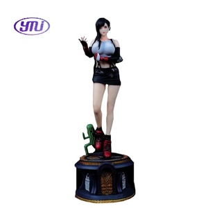 ของเล่นเรซิ่น PVC คุณภาพสูง แอคชั่น & ของเล่น ฟิกเกอร์อนิเมะสาวสวย 32 ซม. ท่าทางยืน ตัวละครจาก Final Fantasy VII ทีฟา ล็อคฮาร์ต - Product Image 1