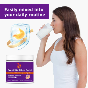 Suplementos Herbales Naturales Personalizados con Fibra Dietética, Fructooligosacáridos, Alivia el Estreñimiento, Hinchazón, Fibra Prebiótica - Product Image 6