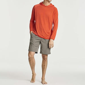 Hombres Mujeres UPF50 Impermeable Secado rápido Malla transpirable Manga larga Pesca Sudadera con capucha Camisa con máscara personalizada - Product Image 5