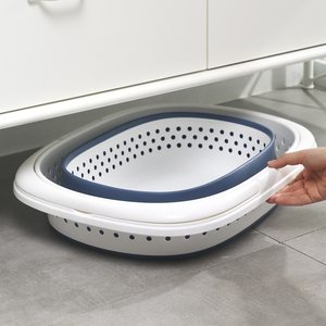 WONDERFUL Hot Selling <strong>Small</strong> Collapsible Plastic Dirty Clothes Storage <strong>Basket</strong> Foldable <strong>Basket</strong> Bathroom <strong>Laundry</strong> <strong>Basket</strong> - Product Image 4