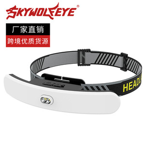 Lampe frontale rechargeable Skywolfeye COB 2000mAh avec bande réglable pour la pêche et la course en extérieur - Product Image 4