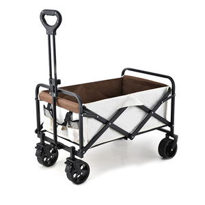 Chariot de pique-nique et de camping pliable <span class=keywords><strong>à</strong></span> quatre roues avec roues de 5 pouces, cadre en acier, capacité de 150 L, capacité de charge de 150 kg, directement du fabricant - Product Image 1