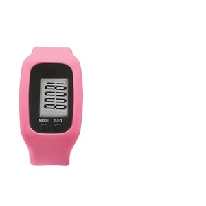 Đồng hồ đếm bước chân kỹ thuật số LCD thiết kế mới nhất, đo quãng đường đi bộ, đếm calo, chất liệu silicon, chống nước, thân thiện với môi trường - Product Image 4