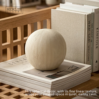 Accessoires de décoration nordique Merlin Living, décoration en céramique, sculpture moderne pour salon et bureau, accessoires de décoration