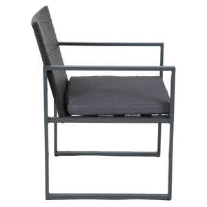 Conjunto de Muebles de Jardín de Ratán Modernos para Exteriores, Silla con Respaldo para Balcón - Product Image 4