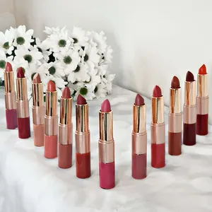 Machen Sie Ihren eigenen cremigen Lippenstift Matte Liquid Lipstick Pen