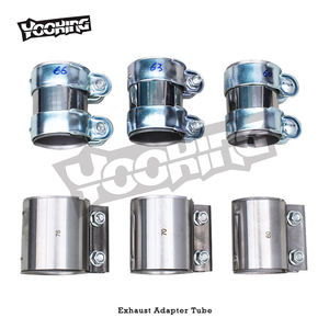 Tube de <span class=keywords><strong>manchon</strong></span> d'usine pour tous les modèles de voitures, réducteur de tuyau d'<span class=keywords><strong>échappement</strong></span> universel en acier inoxydable, accessoires avec 76/70/66/63/60 mm - Product Image 3