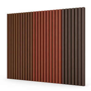 Revestimiento <span class=keywords><strong>de</strong></span> Pared Exterior <span class=keywords><strong>de</strong></span> WPC Acanalado, Resistente a la Intemperie, Fácil <span class=keywords><strong>de</strong></span> Instalar, Resistente a los Rayos UV, Impermeable, Coextruido con PE - Product Image 1