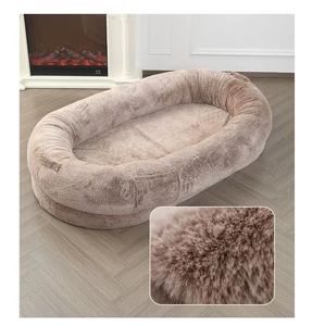 Beliebte Mode Großer Komfort Flauschiges warmes rutsch festes menschliches Hundes ofa - Product Image 4