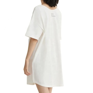 Casa <span class=keywords><strong>donna</strong></span> Sleep Wear pigiama Oversize t-shirt Plus Size abbigliamento <span class=keywords><strong>donna</strong></span> estate Set completo <span class=keywords><strong>cotone</strong></span> pigiameria <span class=keywords><strong>donna</strong></span> 100% <span class=keywords><strong>cotone</strong></span> L/C - Product Image 1