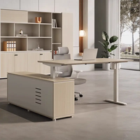 Mobilier de bureau Double moteur assis debout cadre de bureau élévateur ordinateur portable Table réglable en hauteur électrique bureau debout