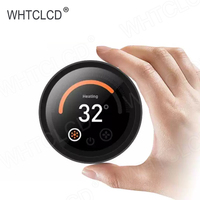 WHTCLCD Contrôle intelligent personnalisé rotatif 1,28 pouces Uart Bouton rond Tft Shift Affichage numérique Bouton d'affichage LCD pour appareils électroménagers