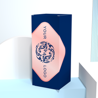 Cajas Cosméticas Personalizadas con Impresión a Doble Cara, Caja de Papel para Botellas de Vidrio con Gotero de Aceite Esencial, Empaque para Cuidado de la Piel con Logotipo