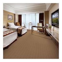 Tapis tufté bouclé haut-bas en laine et polypropylène, motif personnalisé Kaili 2024, pour usage commercial, domestique, hôtelier, salon et salle de prière