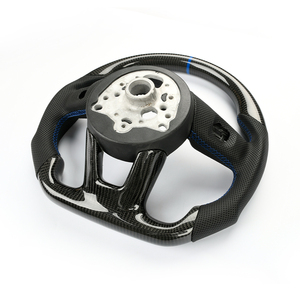 Volant en cuir véritable fibre de carbone, nouveau modèle, pour <span class=keywords><strong>audi</strong></span> <span class=keywords><strong>A3</strong></span> A4 A5 A6 A7 - Product Image 4