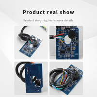 Módulo Lector de Tarjetas RFID de 13.56MHz Compatible con Tarjetas IC M1 con Salida WG26/34 para Control de Acceso