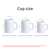 Tasse à bière en grès souvenir de l'Oktoberfest en céramique allemande personnalisée avec logo pour cadeau de festival à usage promotionnel