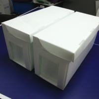 Caja de plástico Nuc de colmena corrugada de polipropileno hecha de hoja de material Cornflute