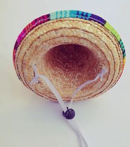 Sombrero <span class=keywords><strong>de</strong></span> Paja para Mascotas, Mini Sombrero Mexicano, Gorra <span class=keywords><strong>de</strong></span> Protección Solar para Perros y Gatos, Sombrero <span class=keywords><strong>de</strong></span> Mimbre <span class=keywords><strong>Tejido</strong></span> a Mano para Perros Pequeños, Oferta <span class=keywords><strong>de</strong></span> Verano - Product Image 5